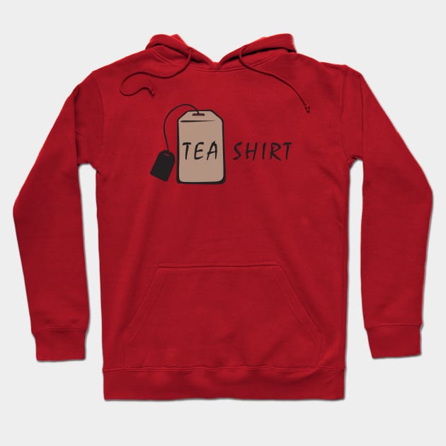 Tea Shirt Hoodie by madmonkey